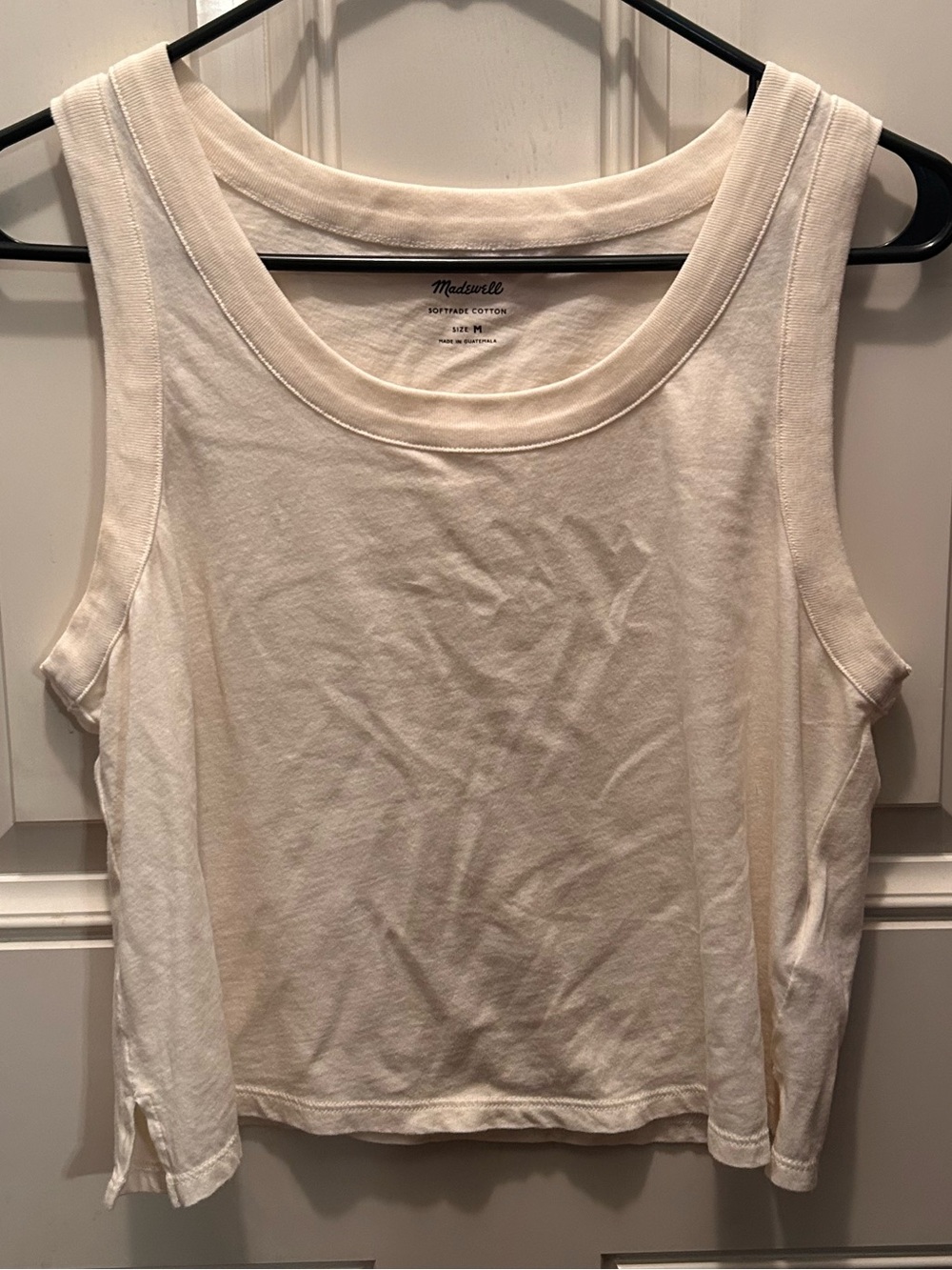 Madewell Soft Cream Tank Top